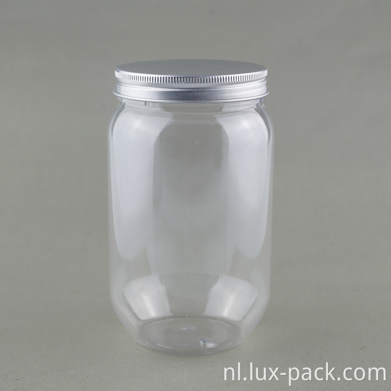 Pot met aluminium Jar With Aluminum